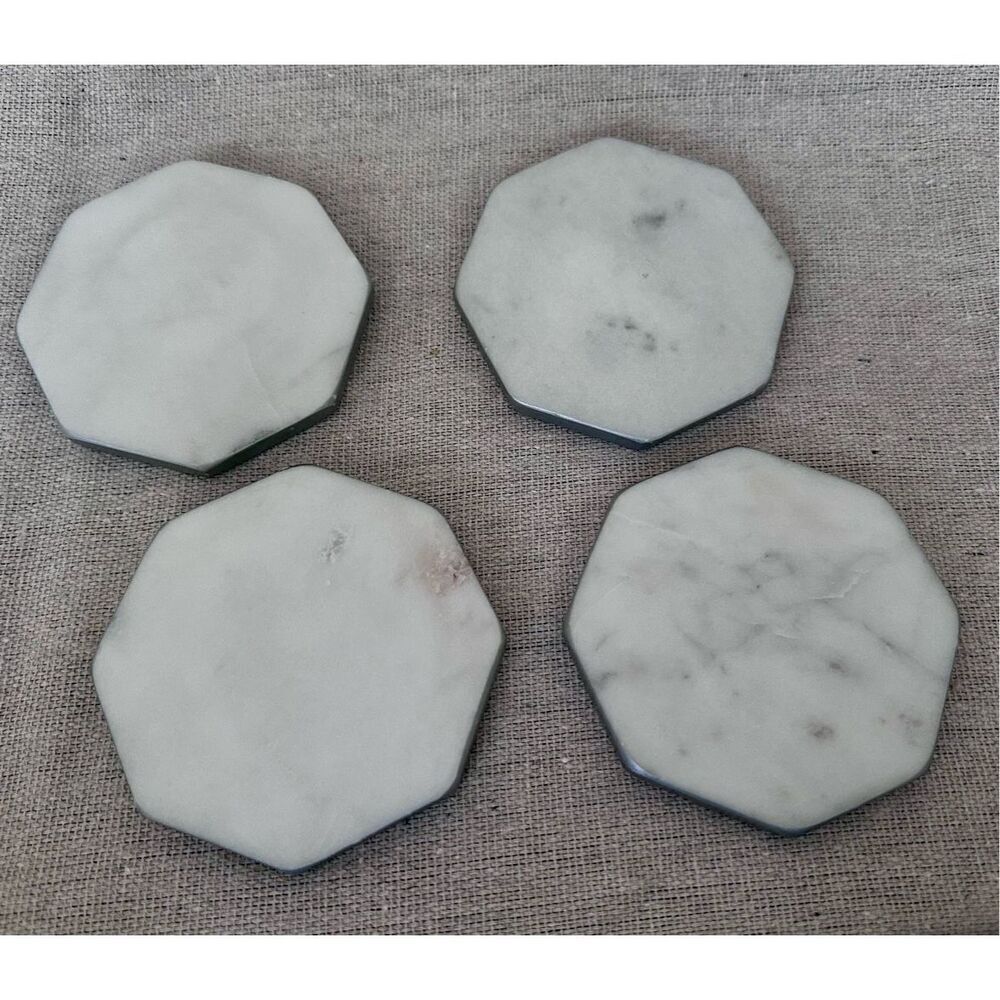 Set of Marble Coasters